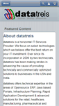 Mobile Screenshot of datatreis.com